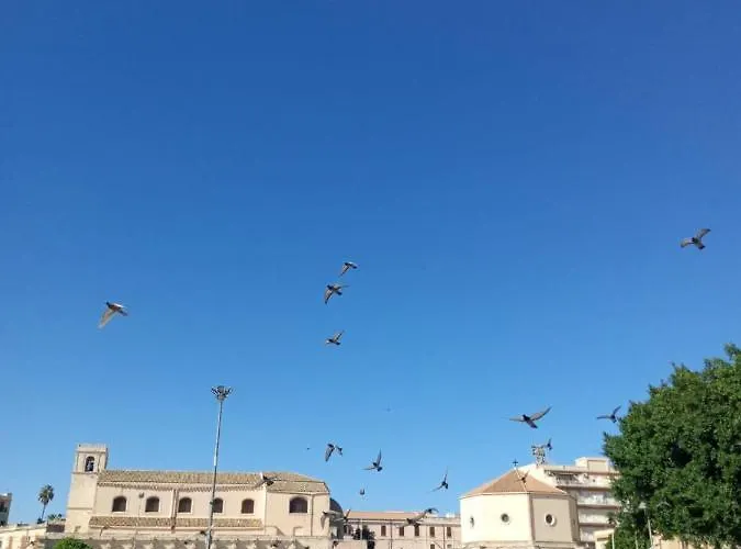 Apartman Il Cortile Della Patrona Szirakúza